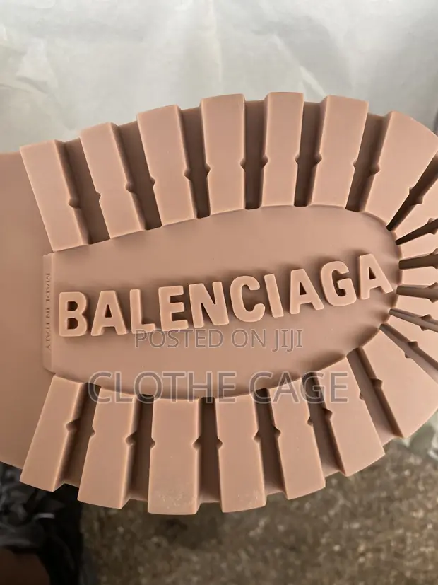 Balenciaga Alaska Fur High Boots - Brown Suede - 1