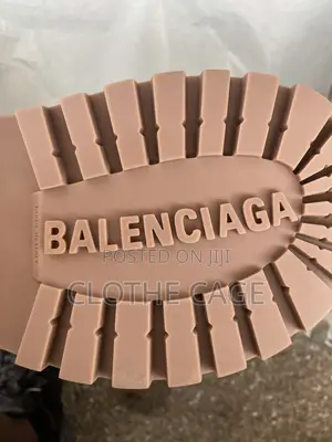 Balenciaga Alaska Fur High Boots - Brown Suede