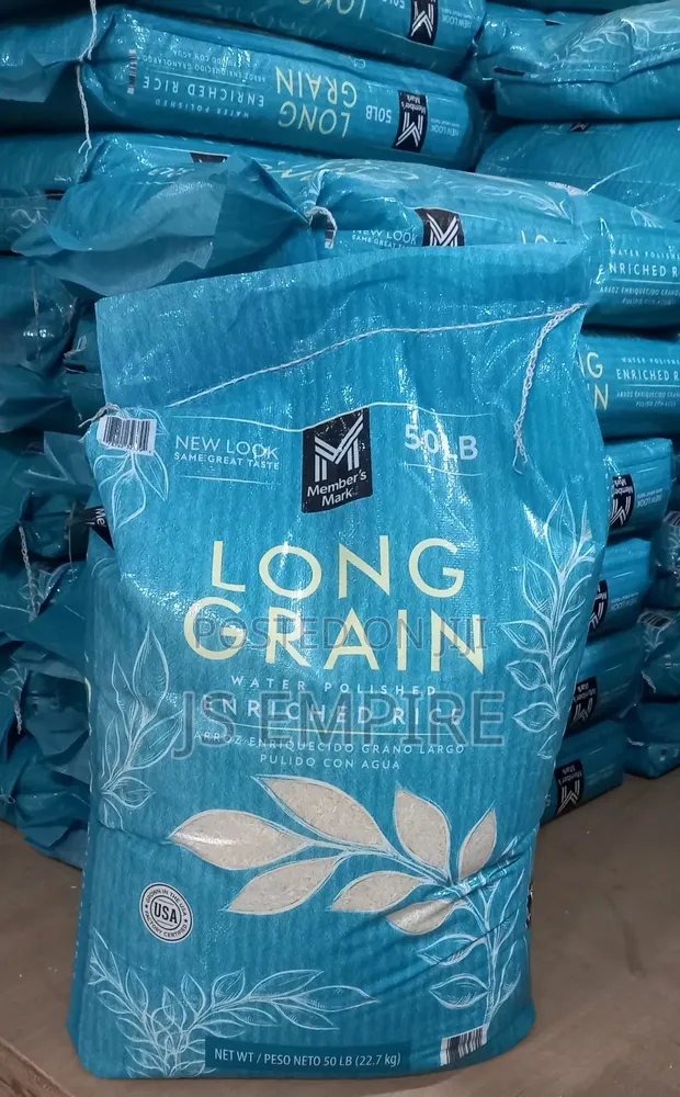 Member's Mark Long Grain White Rice 22.7kg - 1