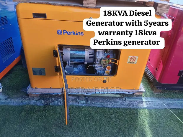 Brand New Perkins 18KVA Diesel Generator - 1