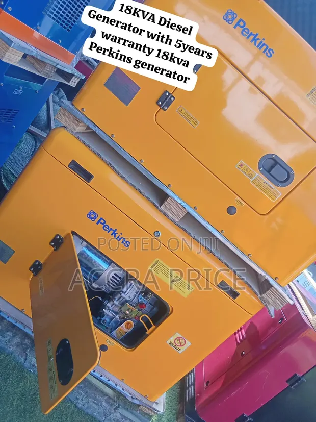 Brand New Perkins 18KVA Diesel Generator - 1
