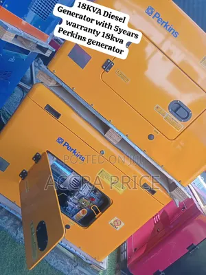 Brand New Perkins 18KVA Diesel Generator