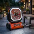 3-in-1 Rechargeable Fan with Remote & 10000mAh Power Bank - 1