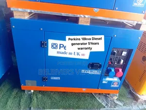 Perkins 18kVA Diesel Generator - Brand New