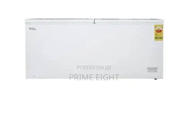 TCL 708L Double-Door Chest Freezer - White - 1