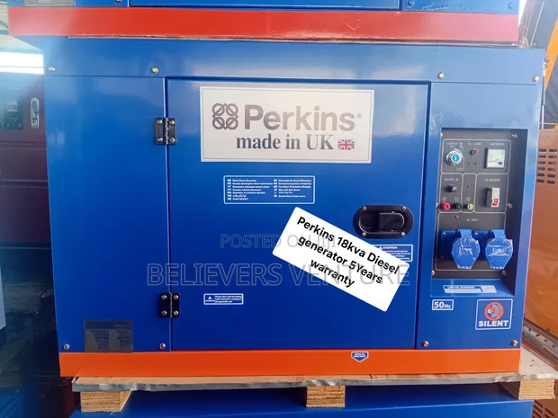Perkins 18kVA Diesel Generator - 1