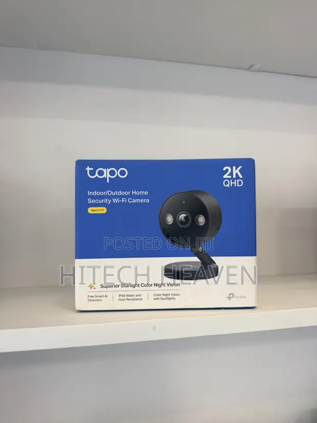 Tapo 2K+ Indoor/Outdoor Wired Security Camera - 1