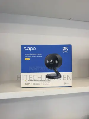 Tapo 2K+ Indoor/Outdoor Wired Security Camera