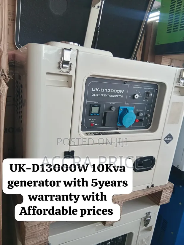 UK-D13000W 10KVA Diesel Generator - 1