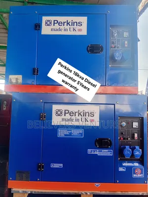 Perkins 18kVA Diesel Generator - Brand New