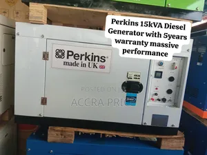 Perkins 15KVA Diesel Generator - Brand New