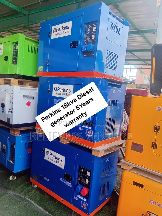 Perkins 18kVA Diesel Generator - Brand New - 1