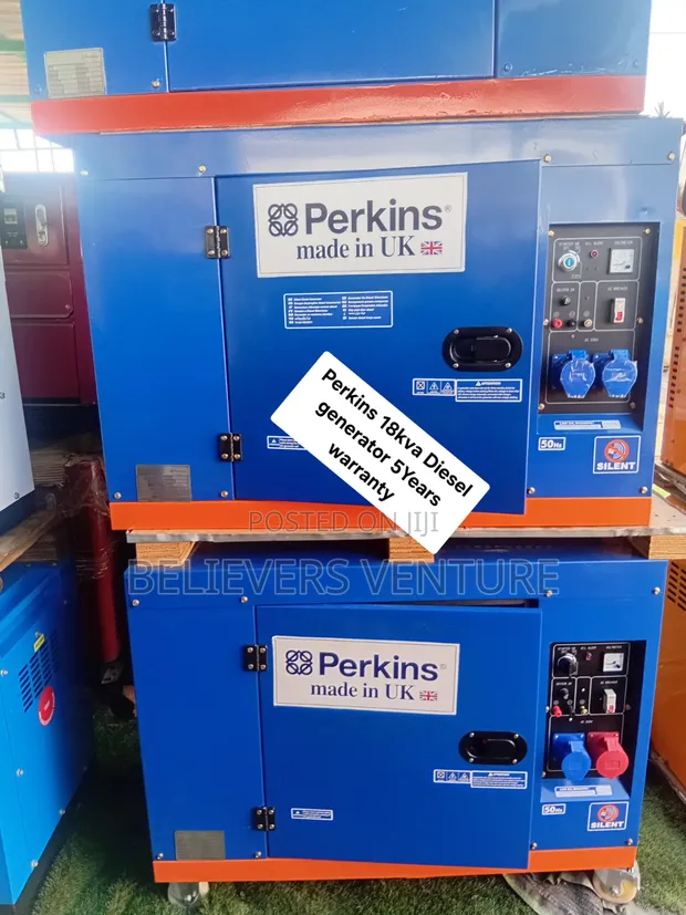 Perkins 18kVA Diesel Generator - Brand New - 1