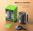 Oraimo 1.7L Stainless Steel Corded Electric Kettle - 1