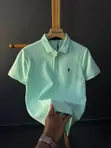 Ralph Lauren Polo Shirt - Grey - Cotton - M-XXL - 3