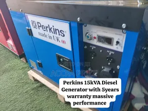 Perkins 15kVA Diesel Generator - 5 Year Warranty