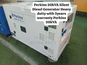 Perkins 20kVA Silent Diesel Generator - Brand New