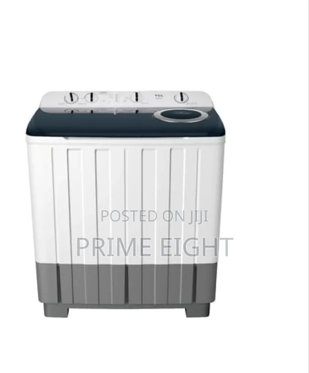 TCL Twin Tub Washing Machine 18kg (F218TT) White - 1