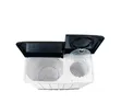 TCL Twin Tub Washing Machine 18kg (F218TT) White - 2