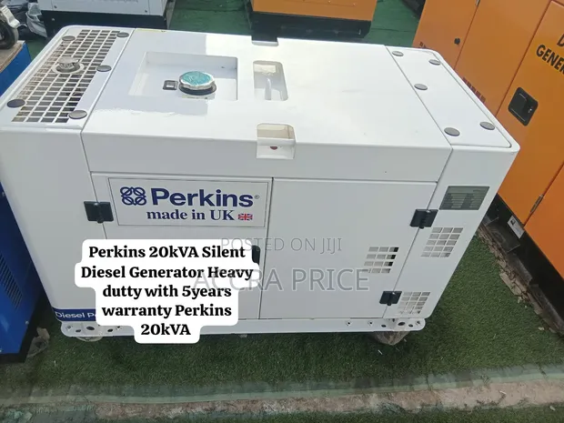 Perkins 20kVA Silent Diesel Generator - Brand New - 1