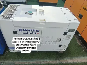 Perkins 20kVA Silent Diesel Generator - Brand New
