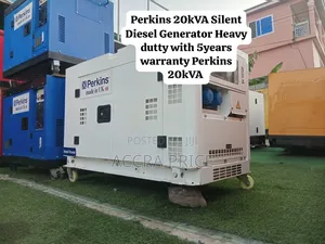 Perkins 20kVA Super Silent Diesel Generator - 5 Year Warranty