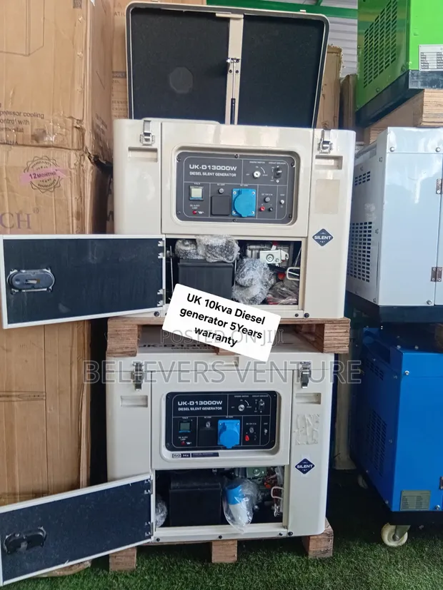 UK 10kVA Diesel Generator - 5 Year Warranty - 1