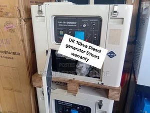 UK 10kVA Diesel Generator - 5 Year Warranty