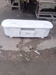Wood-Mode Latex TV Stand with Drawers - 1