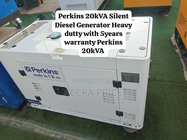 Perkins 20kVA Heavy Duty Silent Generator - 1