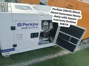Perkins 20kVA Silent Diesel Generator - 5 Year Warranty