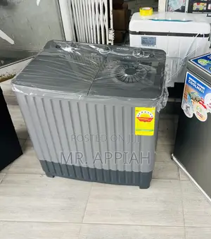 Nasco Semi-Automatic Electric Washing Machine (Dark Grey)