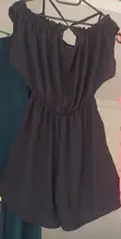 Ladies Black Romper - Used - 1