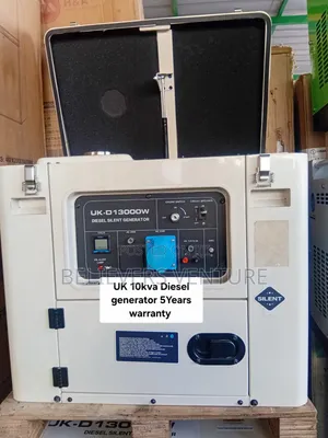 UK 10kVA Diesel Generator - 5 Year Warranty