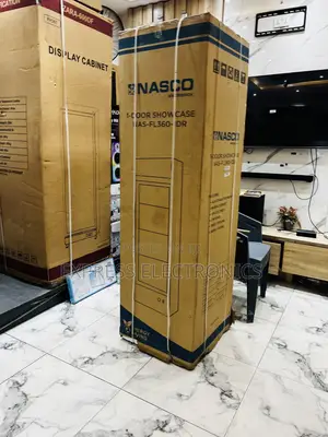 New Nasco 298 Ltrs Display Fridge - NAS-FL360-1DR