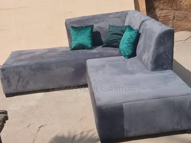 Brand New L-Shaped Sectional Sofa with Free Throw Pillows - 1