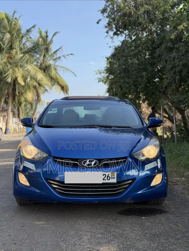 Hyundai Elantra Limited Sedan FWD 2013 Blue - 1