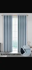 Adam Home Blackout Curtains (2-in-1) - 1