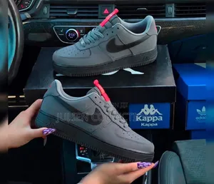 Nike Air Force OG Grey Black Red