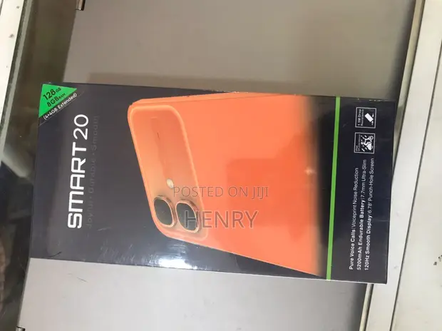 New Infinix Smart 20 128GB Black - 1