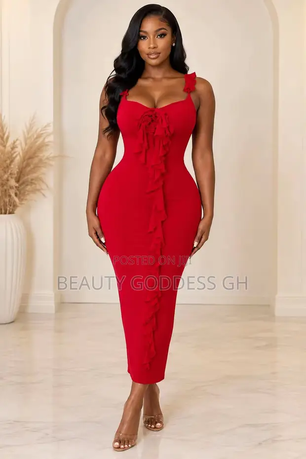 Shein Red Dress - Brand New - 1