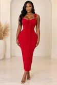 Shein Red Dress - Brand New - 3