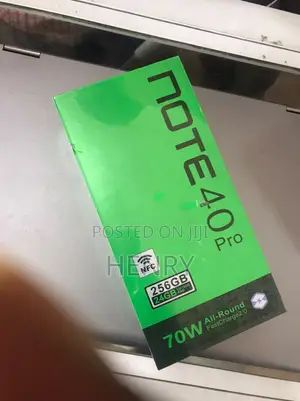 New Infinix Note 40 Pro 5G 256GB Blue