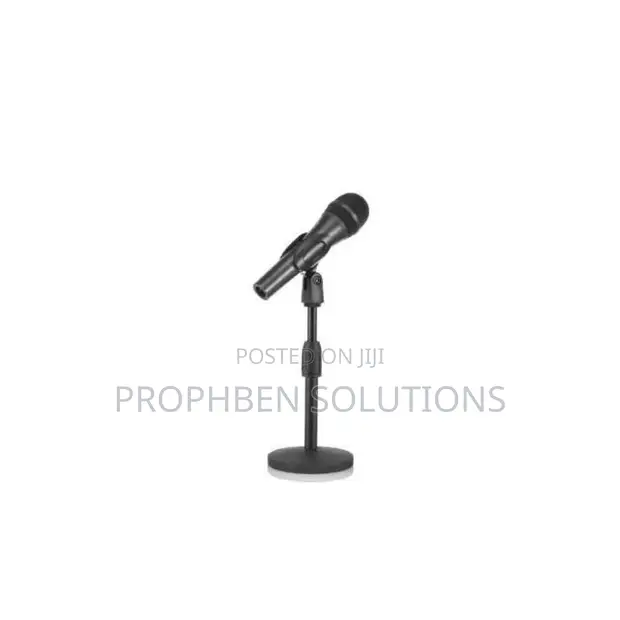 Adjustable Metal Desktop Microphone Stand - 1
