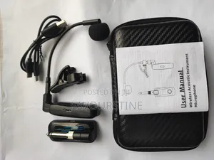 Wireless Rechargeable Microphone for Saxophone & Wind Instruments