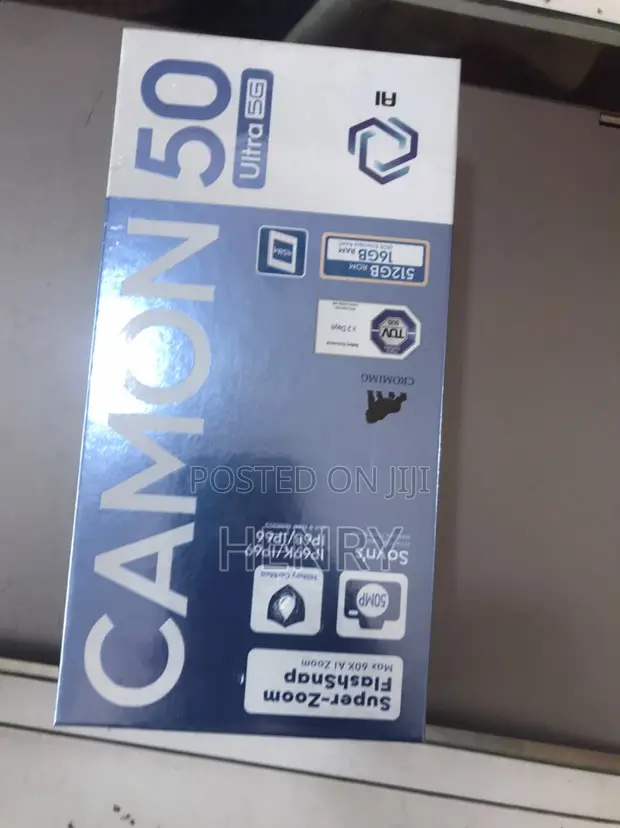 New Tecno Camon 50 Ultra 512GB Black - 1