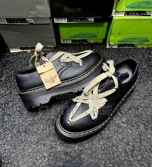 Dr. Martens x Rick Owens Low-Top Leather Shoes