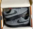 Nike Air Force 1 Low Ash and Black - 1