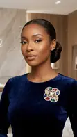 Luxury Crystal Brooch - 4