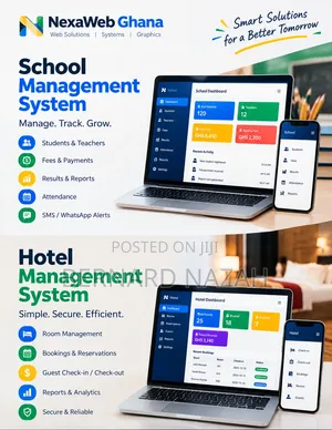 School & Hotel Management Systems by NexaWeb Ghana